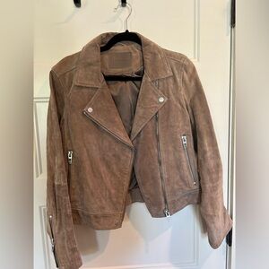BLANKNYC Suede Moto Jacket - Size M